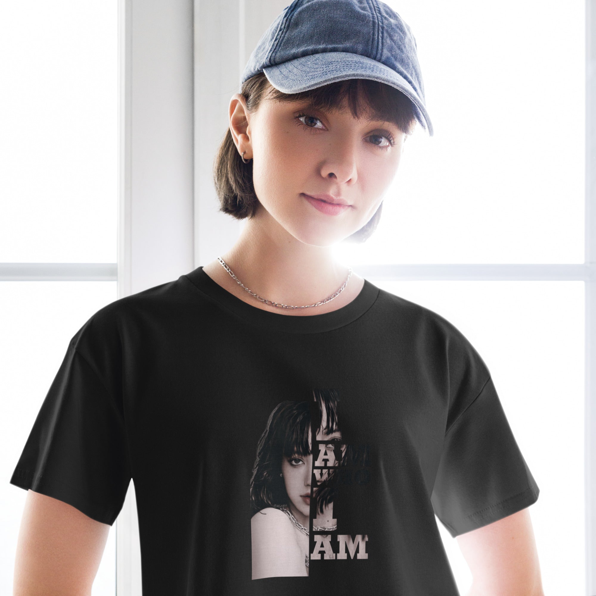 Women’s crop top I AM
