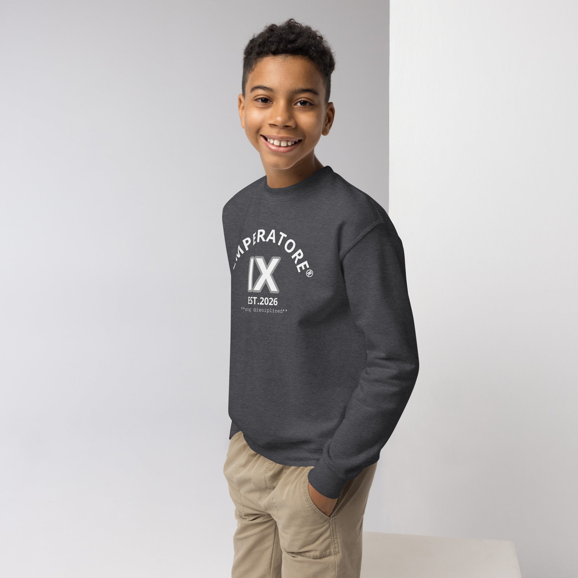 Youth crewneck sweatshirt – EMPERATORE