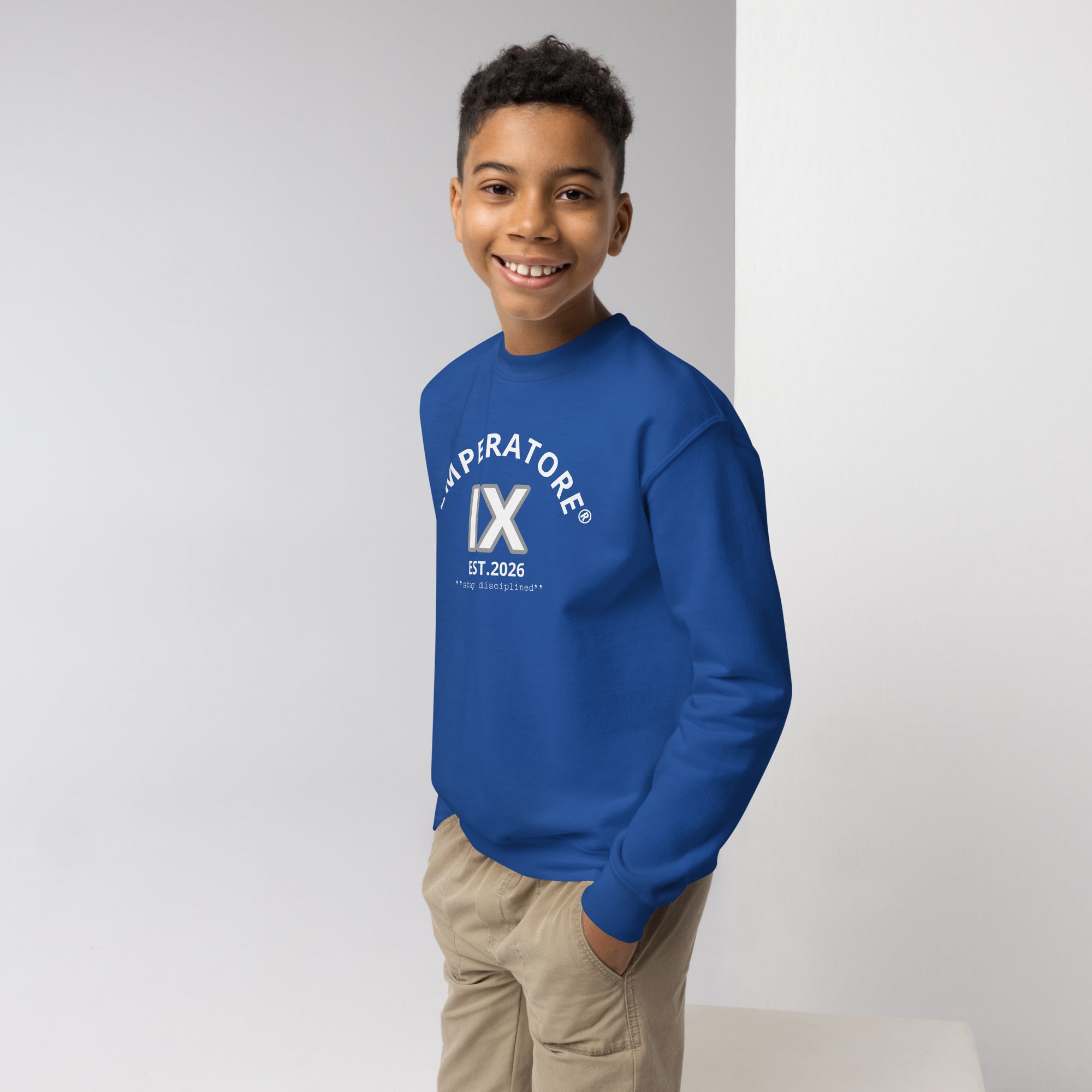 Youth crewneck sweatshirt – EMPERATORE